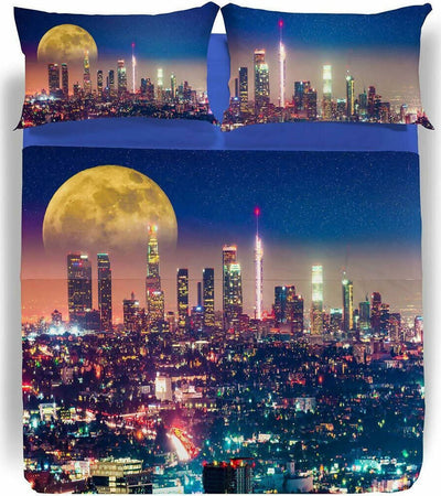 Caleffi Set Lenzuola Matrimoniale Sogni Di Viaggio Stampa Digitale 100% Cotone Tessuto Traspirante Varie Fantasie Casa e cucina/Tessili per la casa/Biancheria da letto/Lenzuola e federe/Set di lenzuola e federe La Bottega del Risparmio - Bari, Commerciovirtuoso.it