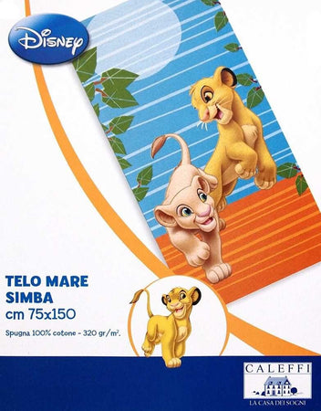 Caleffi Simba Telo Mare Asciugamano Spugna Cotone 75x150 Cm Telo Mare Piscina per Bambini Casa e cucina/Tessili per la casa/Biancheria da bagno/Asciugamani/Teli mare La Bottega del Risparmio - Bari, Commerciovirtuoso.it