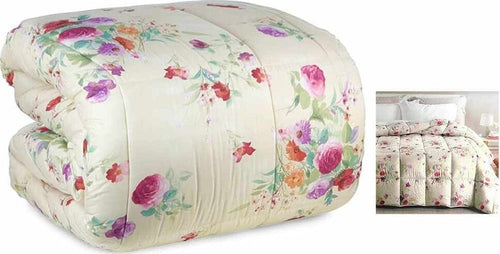 Caleffi-Trapunta-FLORA-Letto-Matrimoniale-Microfibra