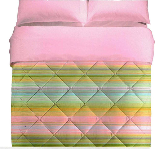 Caleffi Trapunta Invernale 1 Piazza E Mezza Adriatic Microfibra Bluette E Rosa Casa e cucina/Tessili per la casa/Biancheria da letto/Coperte e trapunte/Trapunte La Bottega del Risparmio - Bari, Commerciovirtuoso.it