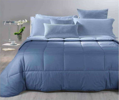 CALEFFI TRAPUNTA INVERNALE 1 PIAZZA LETTO SINGOLO BICOLOR COTONE AVIO Casa e cucina/Tessili per la casa/Biancheria da letto/Coperte e trapunte/Trapunte La Bottega del Risparmio - Bari, Commerciovirtuoso.it