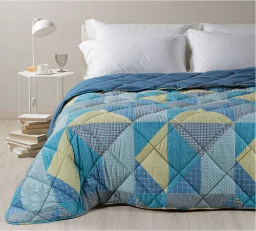 Caleffi Trapunta Invernale Letto Singolo 1 Piazza Denim Blues Cotone Casa e cucina/Tessili per la casa/Biancheria da letto/Coperte e trapunte/Trapunte La Bottega del Risparmio - Bari, Commerciovirtuoso.it