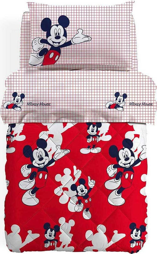 Caleffi Trapunta Letto 1 Piazza E Mezza Disney Topolino Microfibra Casa e cucina/Tessili per la casa/Biancheria da letto/Coperte e trapunte/Trapunte La Bottega del Risparmio - Bari, Commerciovirtuoso.it