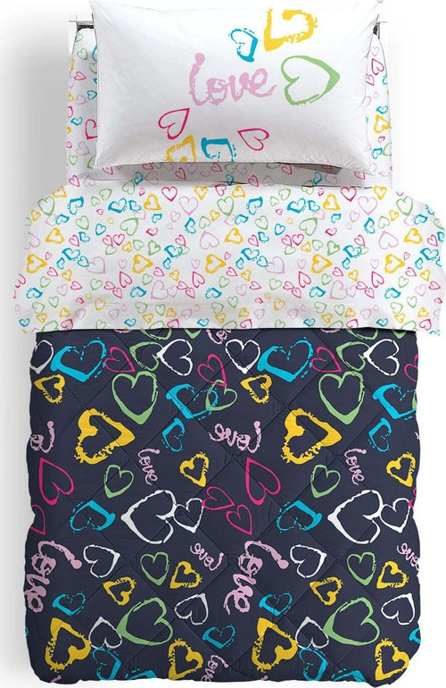 Caleffi Trapunta Love Bambini 170x265 Cm Letto Singolo 1 Piazza Love Kids Disney 300 Gr/m² Imbottitura Sofy Anallergica 00% Morbida Microfibra Casa e cucina/Tessili per la casa/Biancheria per la cameretta/Trapunte e copriletti La Bottega del Risparmio - Bari, Commerciovirtuoso.it