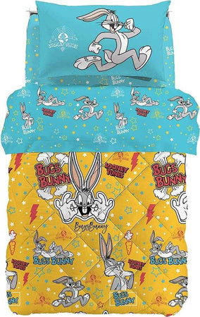 Caleffi Trapunta Piumone in Cotone 100% 1 Piazza E Mezza Looney Tunes Warner Bros Casa e cucina/Tessili per la casa/Biancheria da letto/Coperte e trapunte/Trapunte La Bottega del Risparmio - Bari, Commerciovirtuoso.it