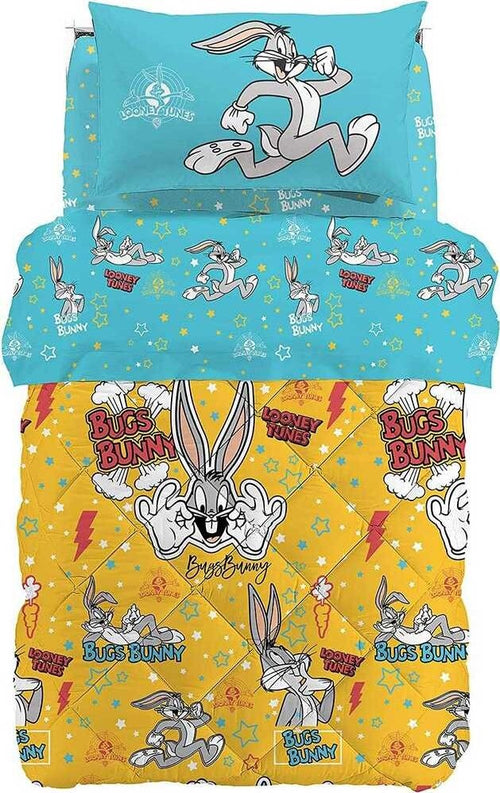 Caleffi Trapunta Piumone per Bambini in Cotone 100% Singola Una Piazza Looney Tunes Warner Bros Casa e cucina/Tessili per la casa/Biancheria da letto/Coperte e trapunte/Trapunte La Bottega del Risparmio - Bari, Commerciovirtuoso.it