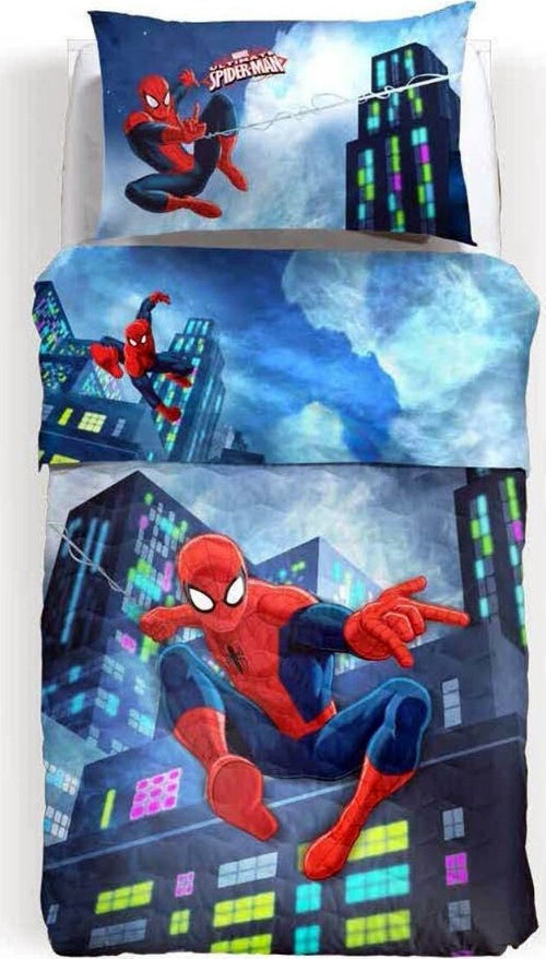 Caleffi Trapuntino Copriletto Bambino Trapuntato 170x270 Cm 1 Piazza Letto Singolo Spiderman Lights Disney Stampa Digitale Puro Cotone 100% Casa e cucina/Tessili per la casa/Biancheria per la cameretta/Trapunte e copriletti La Bottega del Risparmio - Bari, Commerciovirtuoso.it