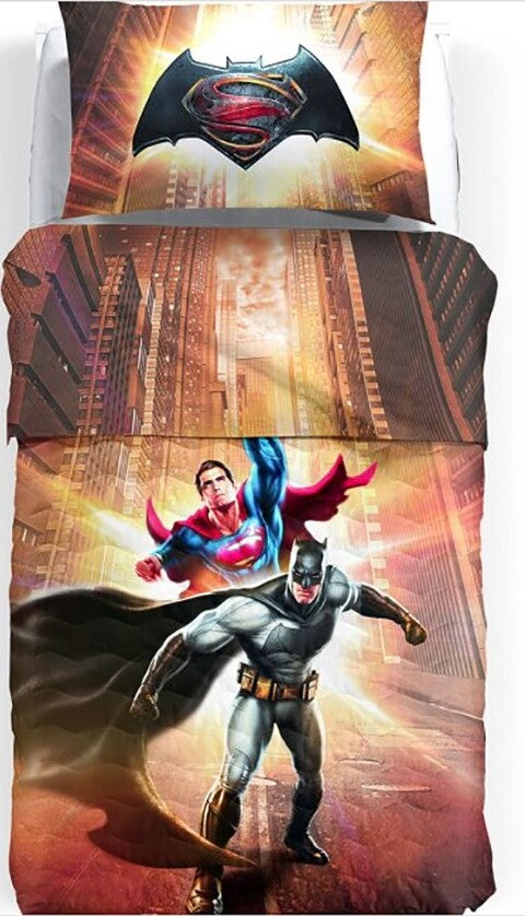 Caleffi Trapuntino Copriletto Trapuntato Bambino 170x270 Cm 1 Piazza Letto Singolo Batman vs Superman Disney Stampa Digitale Imbottitura Fibra Di Poliestere Anallergica Puro Cotone 100% Casa e cucina/Tessili per la casa/Biancheria per la cameretta/Trapunte e copriletti La Bottega del Risparmio - Bari, Commerciovirtuoso.it