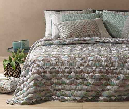Caleffi Trapuntino Copriletto Trapuntato Ethno Letto 1 Piazza E Mezza Microfibra Casa e cucina/Tessili per la casa/Biancheria da letto/Coperte e trapunte/Trapunte La Bottega del Risparmio - Bari, Commerciovirtuoso.it