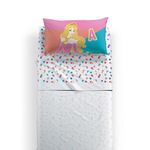 Caleffi Completo Lenzuola per Letto Singolo Le Principesse D34 - Passarelli Biancheria