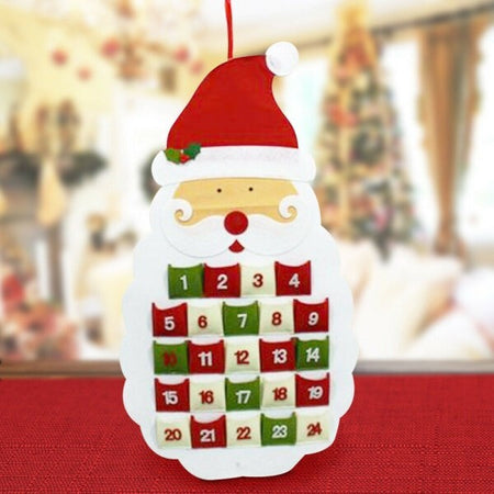 Calendario Avvento Babbo Natale Pupazzo Di Neve Con Tasche Decorazioni Natalizie Casa e cucina/Decorazioni per interni/Addobbi e decorazioni per ricorrenze/Decorazioni natalizie/Calendari dell'avvento Trade Shop italia - Napoli, Commerciovirtuoso.it