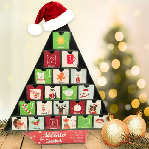 Calendario dell’avvento colourbook