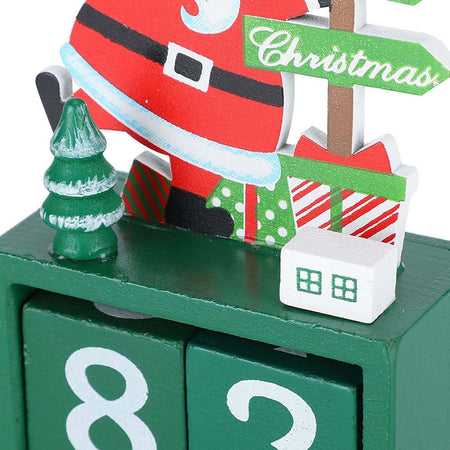 Calendario Dell'avvento Babbo Natale In Legno Datario Data Decorazioni Natalizie Casa e cucina/Decorazioni per interni/Addobbi e decorazioni per ricorrenze/Decorazioni natalizie/Calendari dell'avvento Trade Shop italia - Napoli, Commerciovirtuoso.it