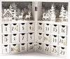 Calendario dell'avvento in legno, colore bianco, da 21 x 30 x 9 cm Casa e cucina/Decorazioni per interni/Addobbi e decorazioni per ricorrenze/Decorazioni natalizie/Calendari dell'avvento MagiediNatale.it - Altamura, Commerciovirtuoso.it