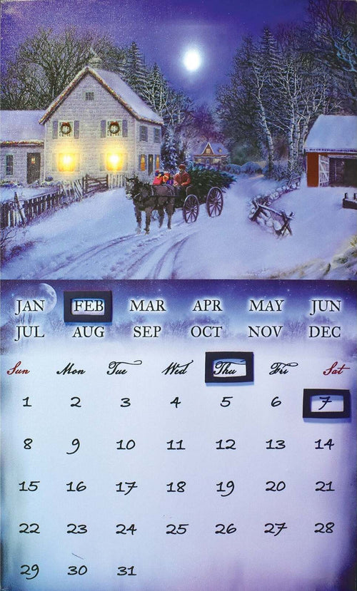 Calendario dell'avvento luminoso con paesaggio innevato e led a luce calda Casa e cucina/Decorazioni per interni/Addobbi e decorazioni per ricorrenze/Decorazioni natalizie/Calendari dell'avvento MagiediNatale.it - Altamura, Commerciovirtuoso.it