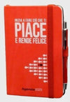 Calendario Filosofico Agenda Filosofica Settimanale Rossa  Inizia a Fare Ciò Che Ti Piace E Rende Felice