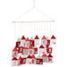 Calendario dell'avvento Nancy natalizio decorazione h70 cm