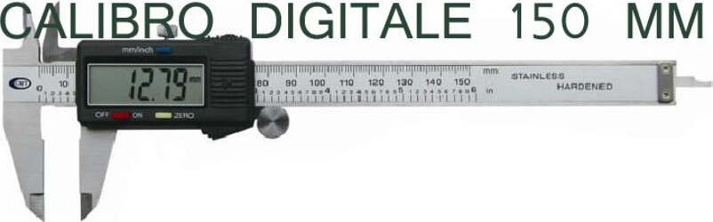 CALIBRO A CORSOIO CASSA IN METALLO DIGITALE 150 MM CON DISPLAY E CUSTODIA Fai da te/Utensili elettrici e a mano/Strumenti di misura e layout/Calibri/Calibri digitali Trade Shop italia - Napoli, Commerciovirtuoso.it
