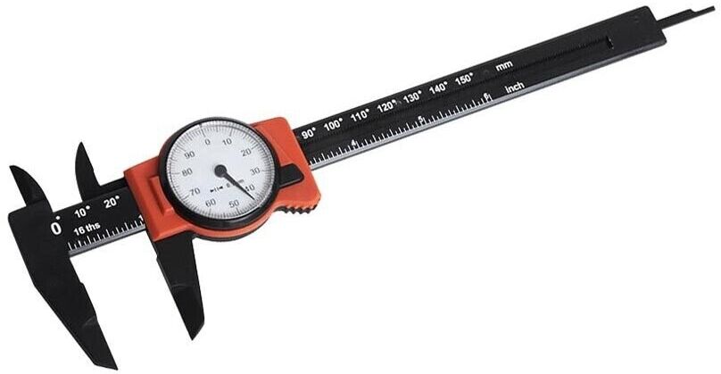 Calibro A Quadrante Misurazioni Imperiale Metrico Display Analogico Capacità 150 Kovalmax