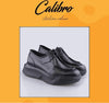 Calibro Scarpa Uomo Stringata Suola Gomma 6 Cm Scarpe Comfort Fodera in Vitello Lacci Moda/Uomo/Scarpe/Scarpe stringate basse D'Avanzo Clazature - Nola, Commerciovirtuoso.it
