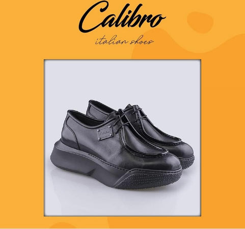 Calibro Scarpa Uomo Stringata Suola Gomma 6 Cm Scarpe Comfort Fodera in Vitello Lacci Moda/Uomo/Scarpe/Scarpe stringate basse D'Avanzo Clazature - Nola, Commerciovirtuoso.it