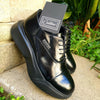 Calibro Scarpe Stringate Nere Uomo Maxi Suola Scarpa Plateau 6 Cm Effetto Extra Comfort Con Fondo Antiscivolo Logo Laterale Moda/Uomo/Scarpe/Scarpe stringate basse D'Avanzo Clazature - Nola, Commerciovirtuoso.it