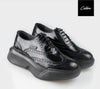 Calibro Scarpe Stringate Uomo Scarpa Francesina Lacci Suola in Gomma 6cm Scarpa Antiscivolo Comfort Fodera in Vitello Coda di Rondine Moda/Uomo/Scarpe/Scarpe stringate basse D'Avanzo Clazature - Nola, Commerciovirtuoso.it