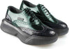 Calibro Scarpe Stringate Uomo Scarpa Francesina Lacci Suola in Gomma 6cm Scarpa Antiscivolo Comfort Fodera in Vitello Coda di Rondine Moda/Uomo/Scarpe/Scarpe stringate basse D'Avanzo Clazature - Nola, Commerciovirtuoso.it