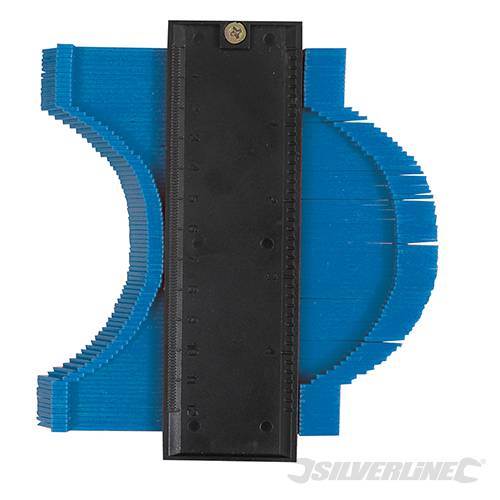 Silverline calibro profilometro per profili sagome legno carta 125 mm Prezzo Silverline