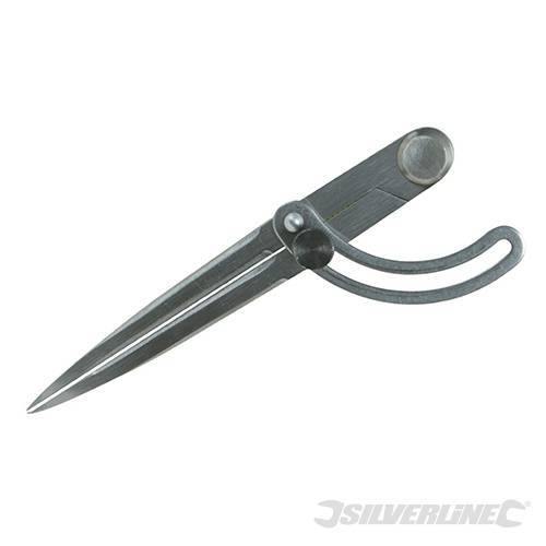Silverline compasso pinza regolazione separatore perni in acciaio 195 mm Prezzo - Eternal Brico