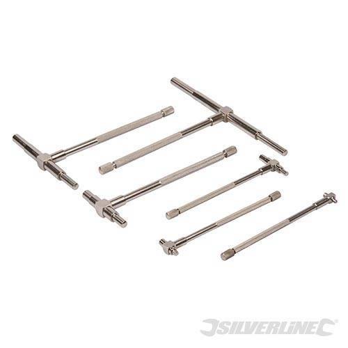 Silverline set 6 pezzi calibro telescopico in acciaio cromo Prezzo Silverline