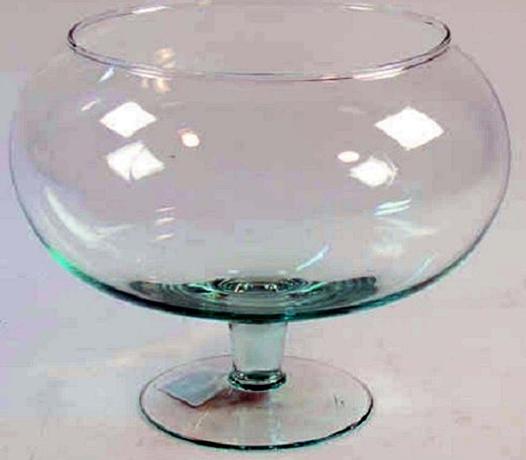 Vaso con coperchio Ampolla alzatina biscottiera confettata caramellata vetro 28