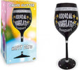 Calice Maxi Nero Glitter Addio al Nubilato con Scatola Regalo 24cm calice Salute e cura della persona/Erotismo e contraccezione/Sex toys/Gadget per addio al nubilato e al celibato Kondorama - Martinsicuro, Commerciovirtuoso.it