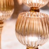 Calice decorativo Varanasi natalizio in Vetro color Marrone Set 3