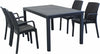 CALIGOLA---set-tavolo-fisso-in-wicker-cm-150x90-compreso-di-4-sedute-Antracite-Milani-Home