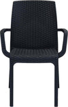 CALIGOLA---set-tavolo-fisso-in-wicker-cm-150x90-compreso-di-4-sedute-Antracite-Milani-Home
