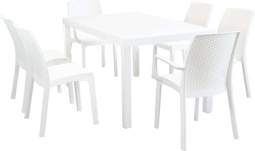 CALIGOLA---set-tavolo-fisso-in-wicker-cm-150x90-compreso-di-6-sedute-Bianco-Milani-Home