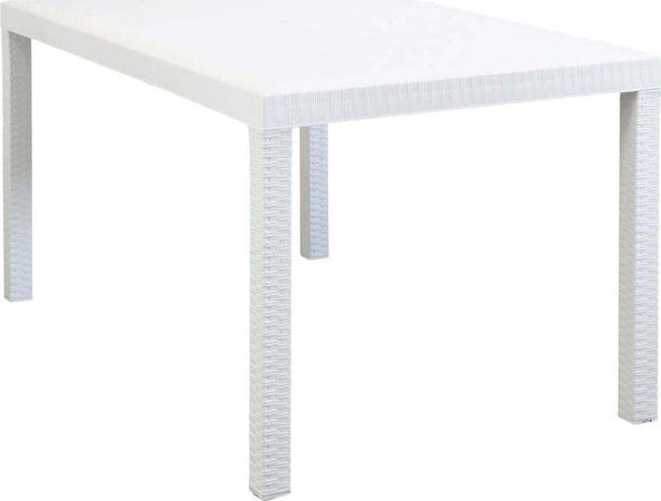CALIGOLA---set-tavolo-fisso-in-wicker-cm-150x90-compreso-di-6-sedute-Bianco-Milani-Home