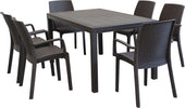 CALIGOLA---set-tavolo-fisso-in-wicker-cm-150x90-compreso-di-6-sedute-Marrone-Milani-Home