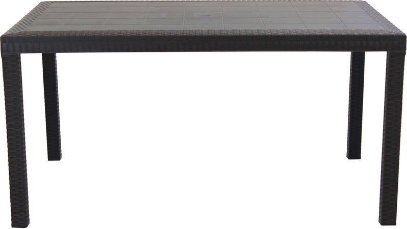 CALIGOLA---set-tavolo-fisso-in-wicker-cm-150x90-compreso-di-6-sedute-Marrone-Milani-Home