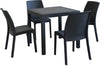 CALIGOLA---set-tavolo-fisso-in-wicker-cm-80x80x74-h-compreso-di-4-sedute-Antracite-Milani-Home