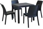 CALIGOLA---set-tavolo-fisso-in-wicker-cm-80x80x74-h-compreso-di-4-sedute-Antracite-Milani-Home