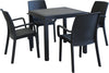 CALIGOLA---set-tavolo-fisso-in-wicker-cm-80x80x74-h-compreso-di-4-sedute-Antracite-Milani-Home
