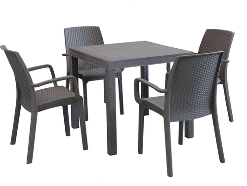 CALIGOLA---set-tavolo-fisso-in-wicker-cm-80x80x74-h-compreso-di-4-sedute-Taupe-Milani-Home