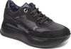 Callaghan-sneakers-donna-Babylon-in-pelle-e-camoscio-negro-60301