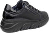 Callaghan-sneakers-donna-Baccara-in-vernice-negro-con-lacci-e-zip-51801