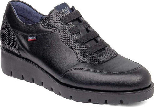 Callaghan sneakers donna Bari in pelle negro 58509