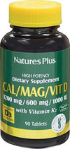 CAL/MAG/VIT-D3-con-Vitamina-K2-integratore-alimentare-90-tavolette-La-Strega