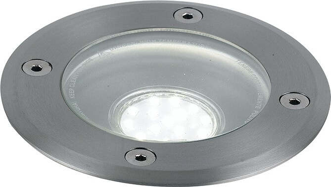 Calpestabile Drive Acciaio 1Xgu10 Ip67 10,8X11,8Cm Illuminazione/Illuminazione per esterni/Lampade da incasso a terra Led Mall Home - Napoli, Commerciovirtuoso.it