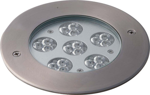 Calpestabile Led Iride Alluminio 18X1W Dc12/24V Rgb Ip67 Ik08 14,5X16,5Cm Illuminazione/Illuminazione per esterni/Lampade da incasso a terra Led Mall Home - Napoli, Commerciovirtuoso.it